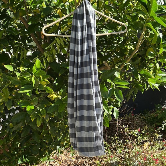 Charming Charlie infinity scarf two-tone gray, barely used, great gift i… - Picture 2 of 7